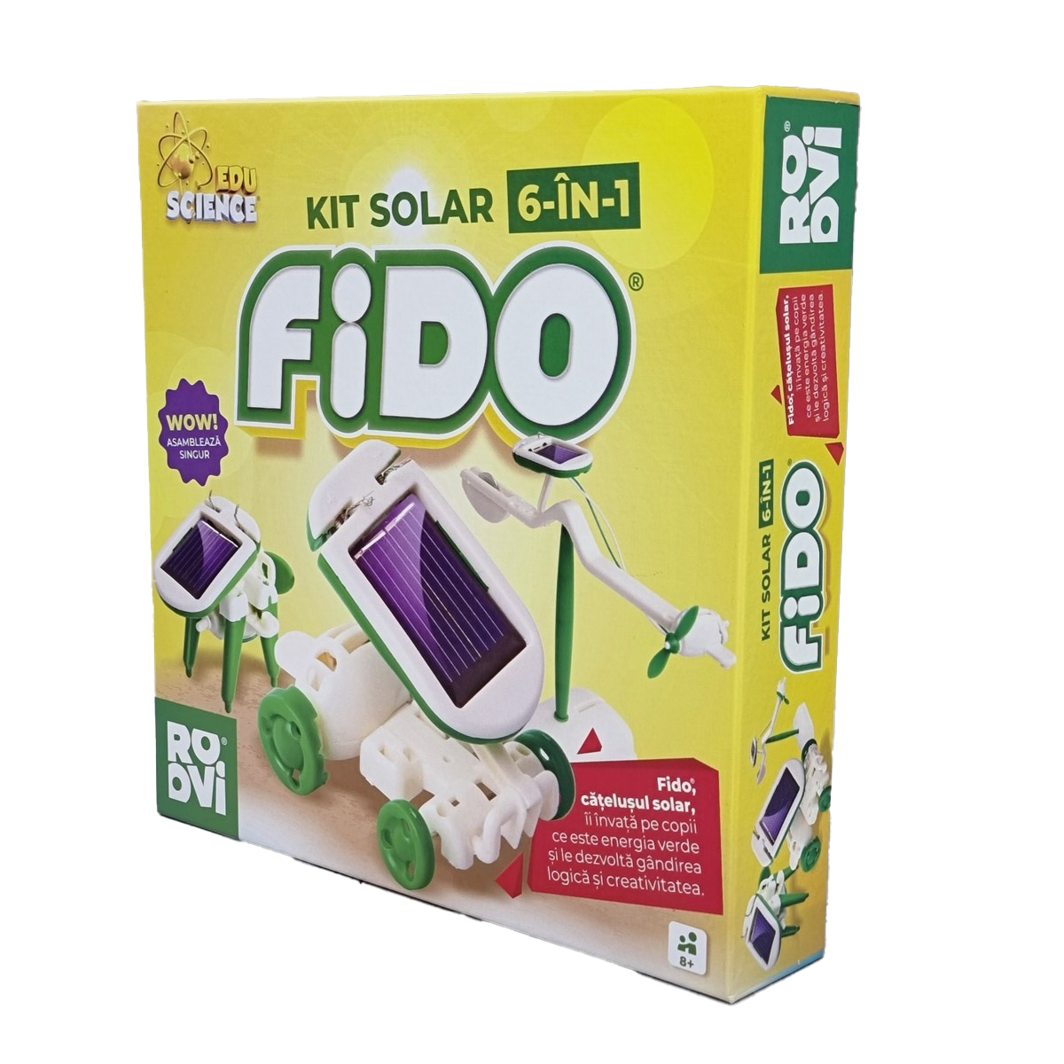 Joc educativ kit solar 6 in 1 fido