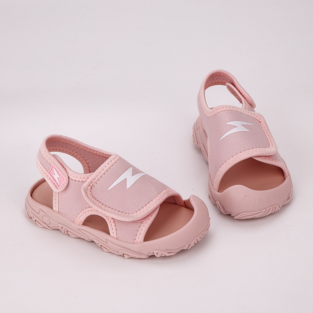 Sandale fete roz cu arici zenly