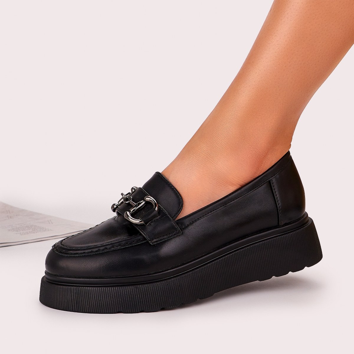 Pantofi sport dama negru mat xenda