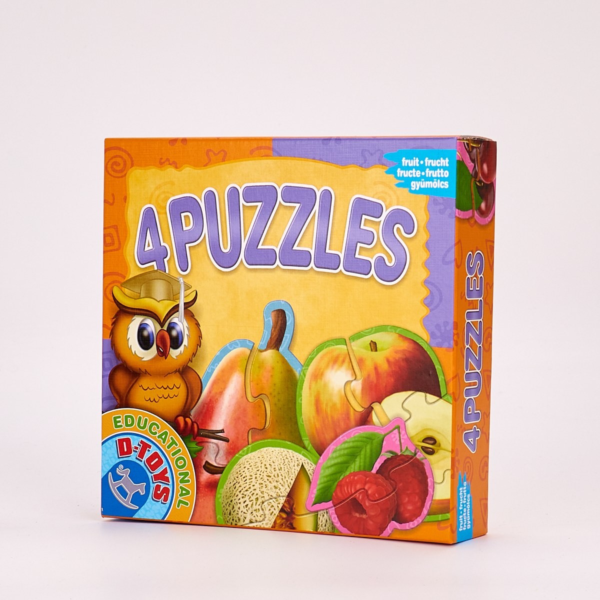 4 Puzzles Cu Fructe