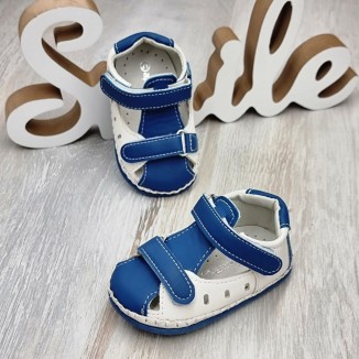 Sandale Baiat Albastre Cu Arici Alon