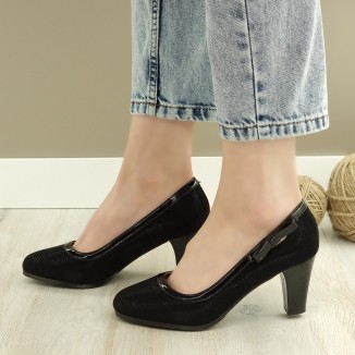 Pantofi Dama Negri Cu Toc Verona