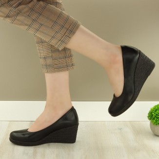 Pantofi Dama Negri Cu Platforma Madan
