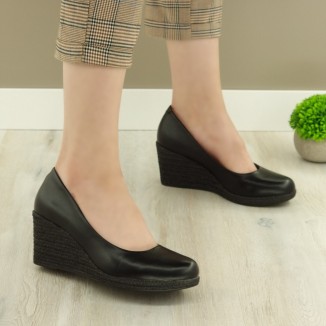 Pantofi Dama Negri Cu Platforma Madan