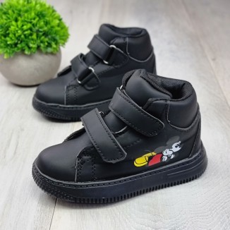 Sneakersi Copii Negri Cu Arici Malibu
