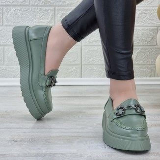 Pantofi Sport Verde De Dama Xenda