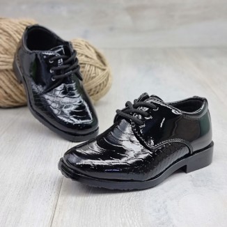 Pantofi Baiat Negri Cu Șiret Sylas