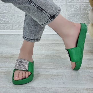Papuci Dama Verde Caitalina
