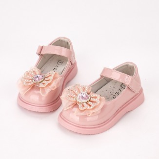 Pantofi Fată Roz Cu Arici Vamon