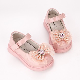 Pantofi Fată Roz Cu Arici Vamon