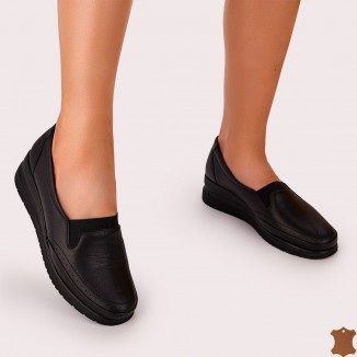 Pantofi Sport Dama Negri Piele Naturala Corpa
