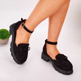 Pantofi Casual Dama Negri Cu Bareta Annie