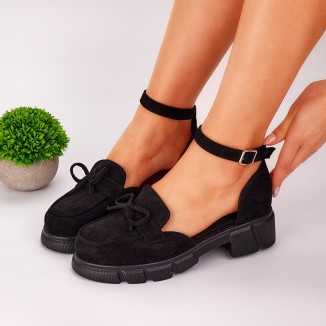 Pantofi Casual Dama Negri Cu Bareta Annie
