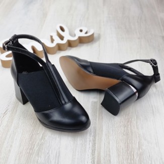 Pantofi Dama Negri Cu Bareta Hollace